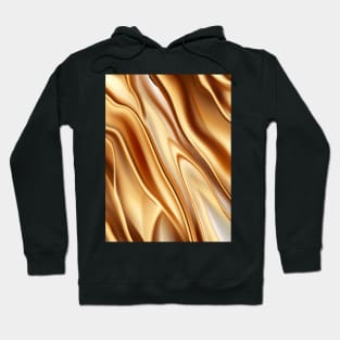 Golden luxury pattern with metallic luster Hoodie